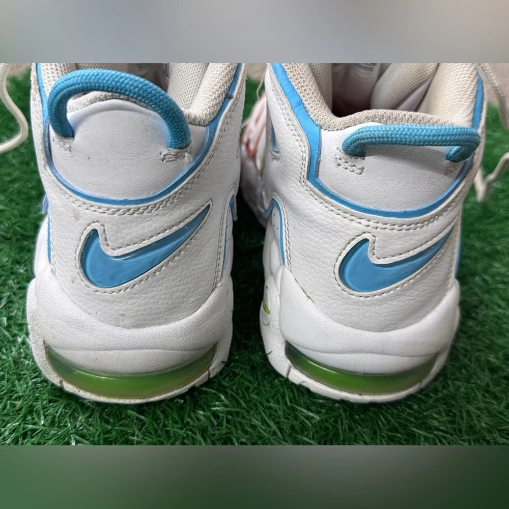Nike Air‎ More Uptempo White Multi-Color (GS) Size 4.5Y